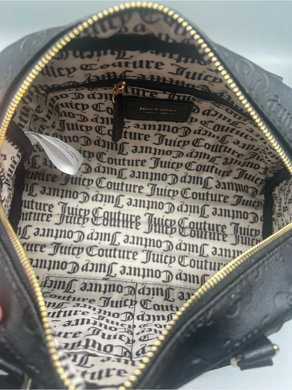 Juicy couture fashionista bowler bag purse